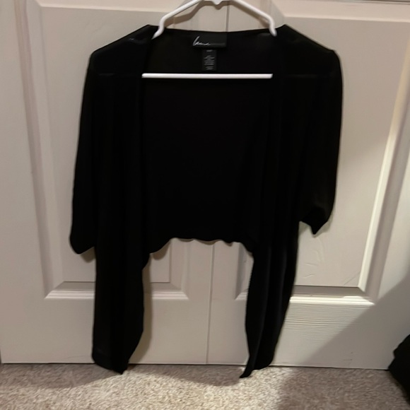 Lane Bryant short sleeve Cropped Cardigan 14/16 - Picture 1 of 3